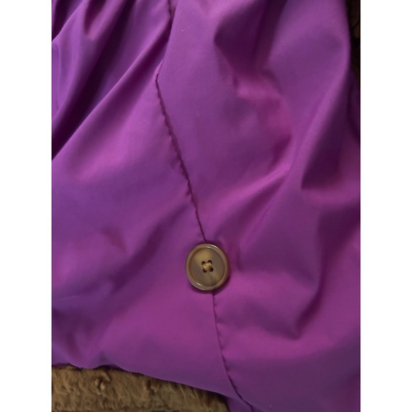 Patagonia Women's Fleece Jacket Brown Button Front Pockets‎ Size XS - Picture 8 of 9